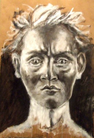 Visage de la femme gouffre